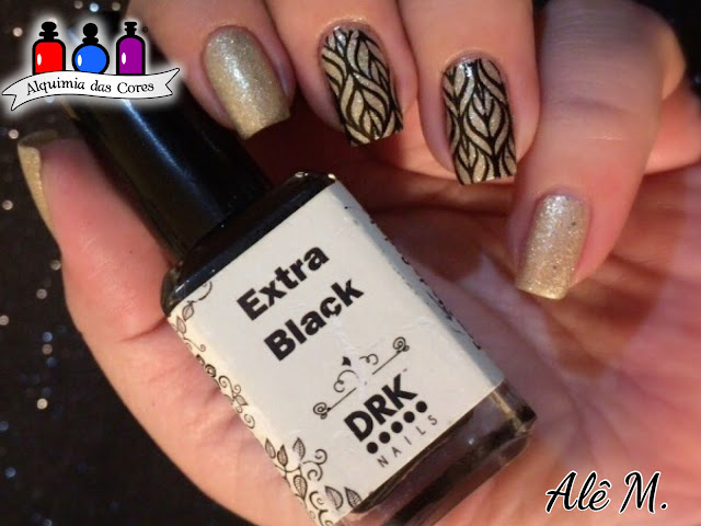 NCLA, Laina Rauma, NCLA Gonna Stay Home and Cry in The Mirror, Born Pretty, BP-L003, DRK Nails, DRK Nails Extra Black Stamping Polish, Alê M.