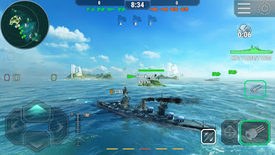 لعبة Warships Universe مهكرة جاهزة للاندرويد, لعبة Warships Universe مهكرة بروابط مباشرة 