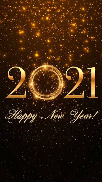 2021 Happy New Year HD Wallpaper