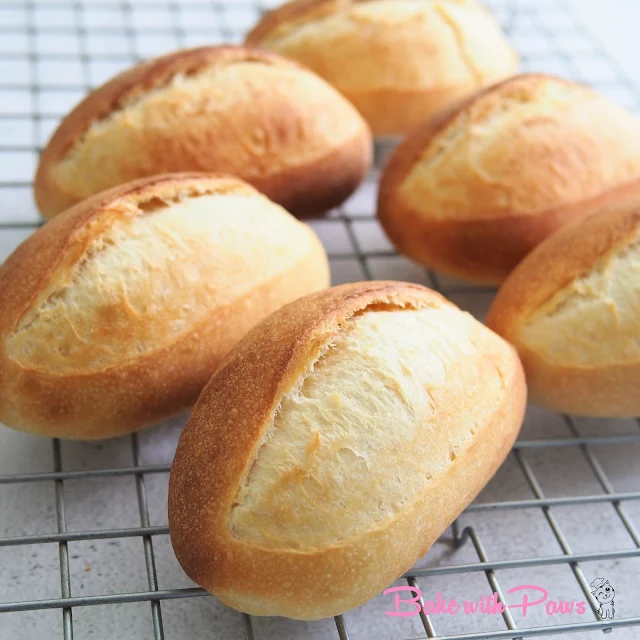 Sourdough French Rolls