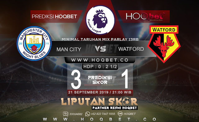 Prediksi Manchester City vs Watford 21 September 2019 https://www.liputanskor.com/