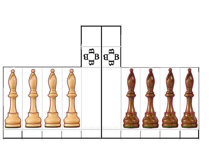 Peas do jogo xadrez imprimir