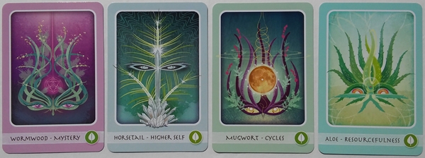 BOHEMIANESS: Oracle Deck Review: The Herbal Healing Deck