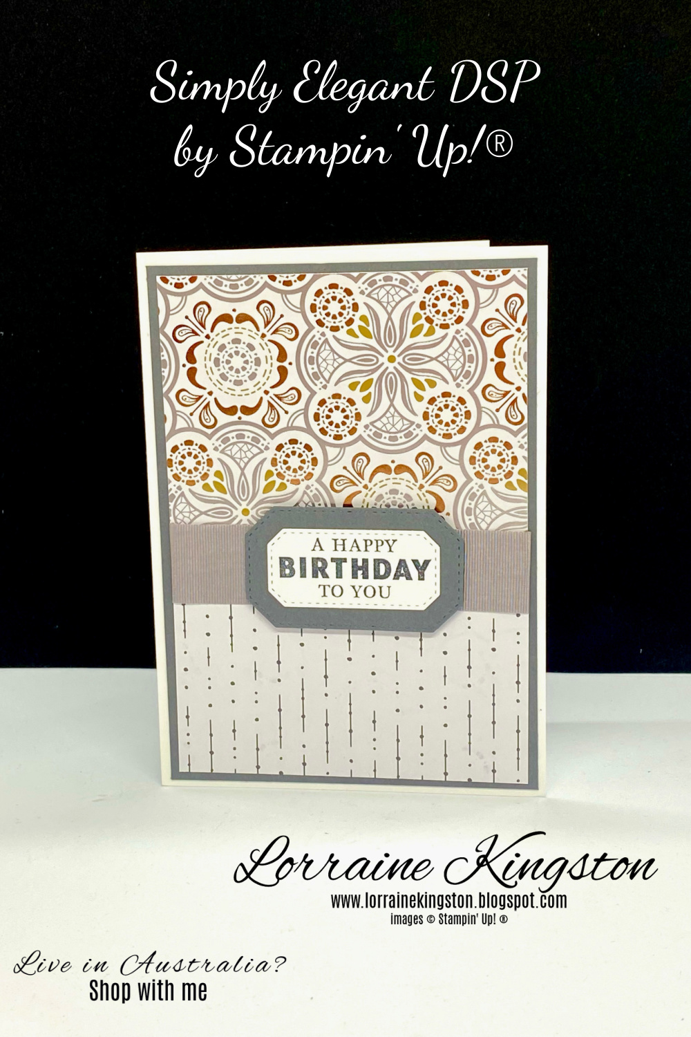 Simply Elegant DSP Lorraine Kingston