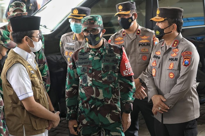 Antisipasi Lonjakan Covid-19 di Bangkalan: Gubernur, Kapolda Jatim dan Pangdam V Brawijaya, Laksanakan Manajemen Krisis