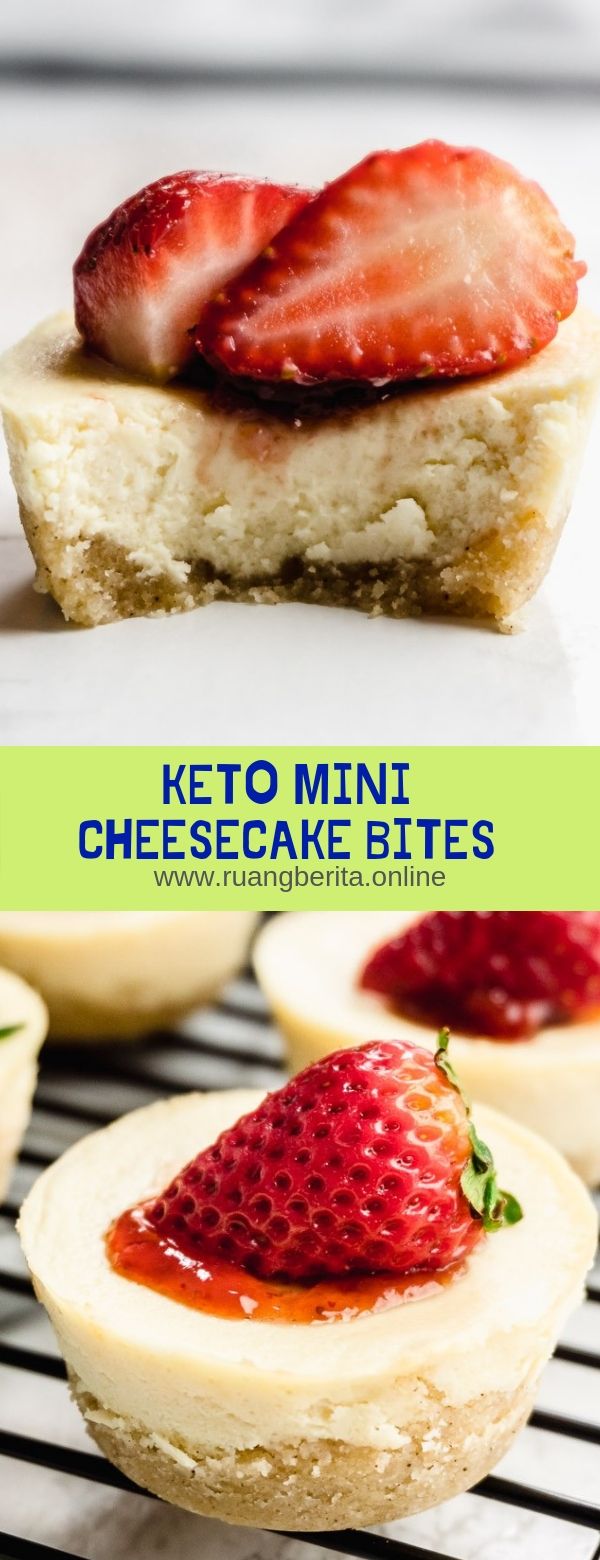 KETO MINI CHEESECAKE BITES - Cooky & Foody