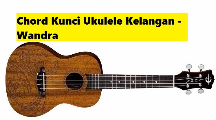 Chord Kunci Ukulele Kelangan - Wandra - CalonPintar.Com
