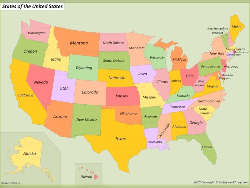 Map Of The United States Please | Térkép Lakitelek