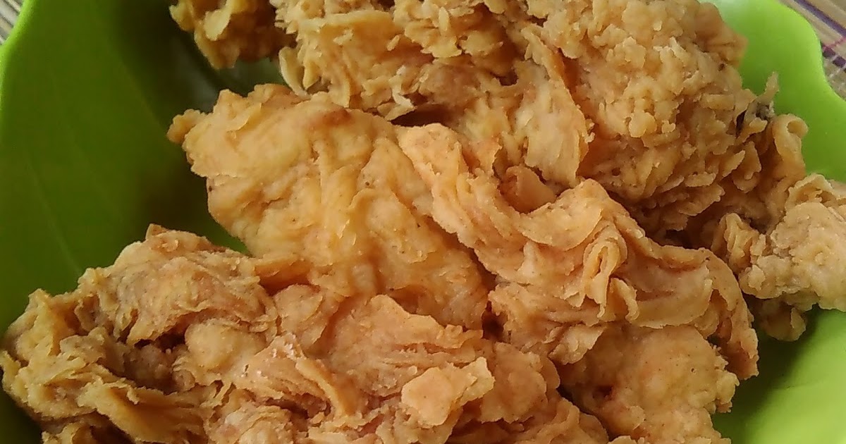 Cara Membuat Kentucky Ayam Krispi Rectangle Circle