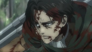 進撃の巨人アニメ 73話 リヴァイ兵長 かっこいい CV.神谷浩史 Attack on Titan Levi Ackerman