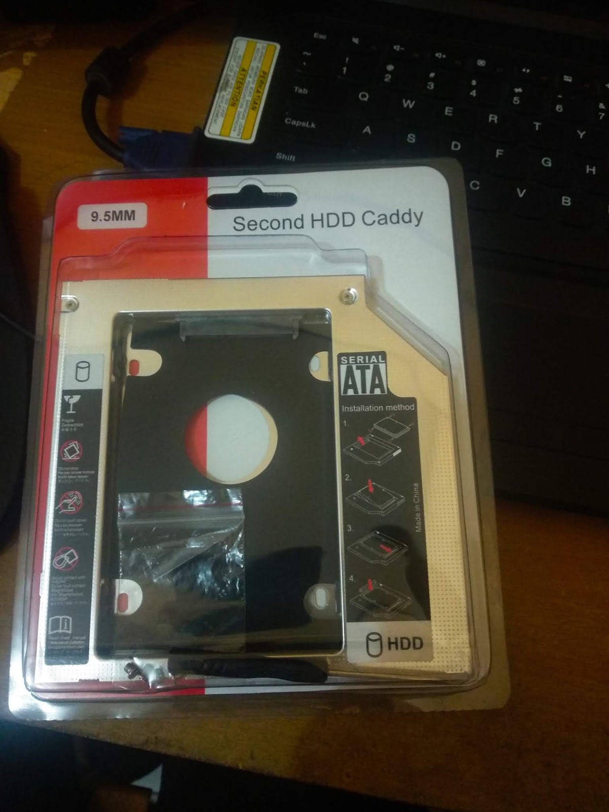 Cara Memasang HDD Caddy Ke Laptop