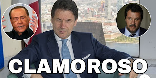 Clamoroso Berlusconi: Addio a Salvini, io sto con il Governo Conte. Cosa ne pensate?