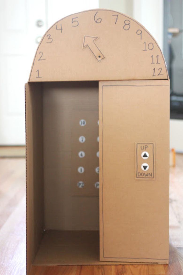 The CUTEST Cardboard Box Crafts for Kids - Messy Little Monster