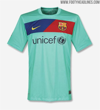 barcelona turquoise jersey