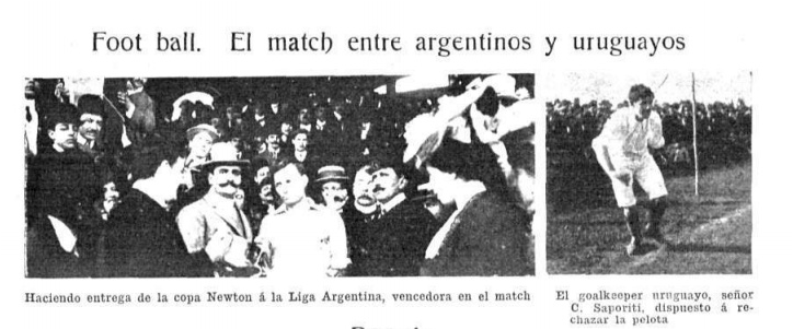 El Alumni 21.10.1906 Argentina 21 Uruguay