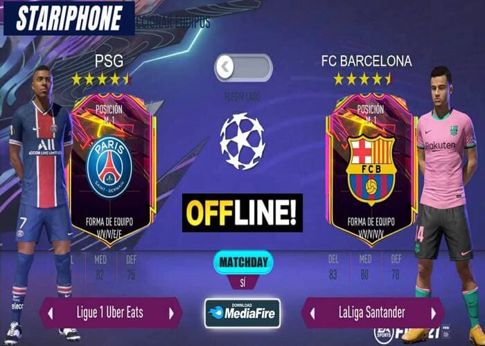 fifa 21 android apk data obb offline 800mb download last version