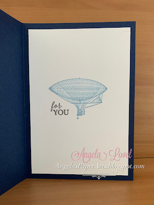 Angela's PaperArts, SU Soar Confidently birthday card