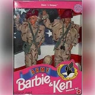 Barbie y Ken fuerzas armadas