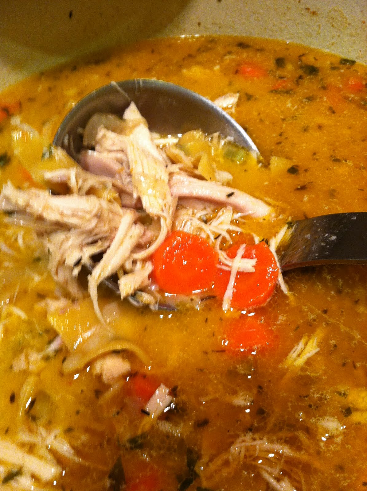 Dream Home Cooking Girl My Homemade Chicken Noodle Soup...this will