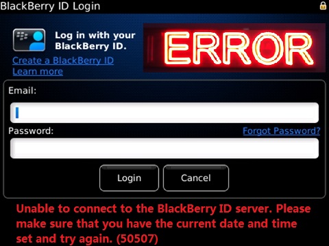 unable to sign in to blackberry link unable to sign in to blackberry link