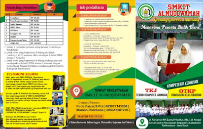 desain brosur penerimaan siswa baru psd desain brosur penerimaan siswa baru psd