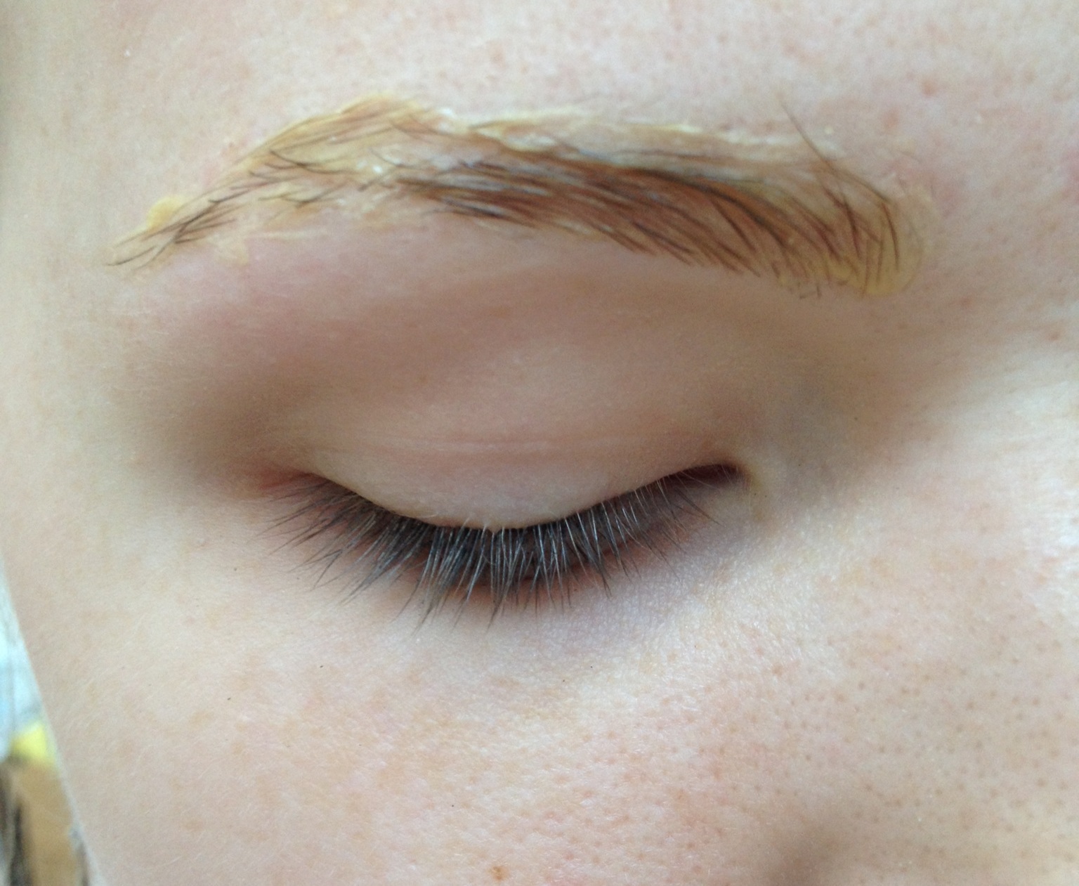 Got Matte Eyebrow Tinting (using Just For Men)