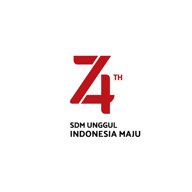 Logo HUT RI ke-74 Terbaru