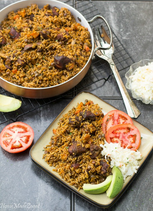 Trinidad Chicken Pelau