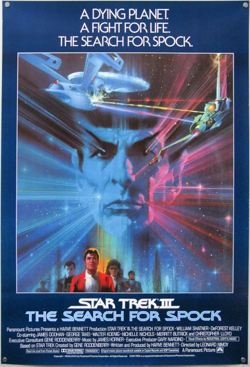 Star Trek III The Movies The Search for Spock Collector Plate w/COA Clean 