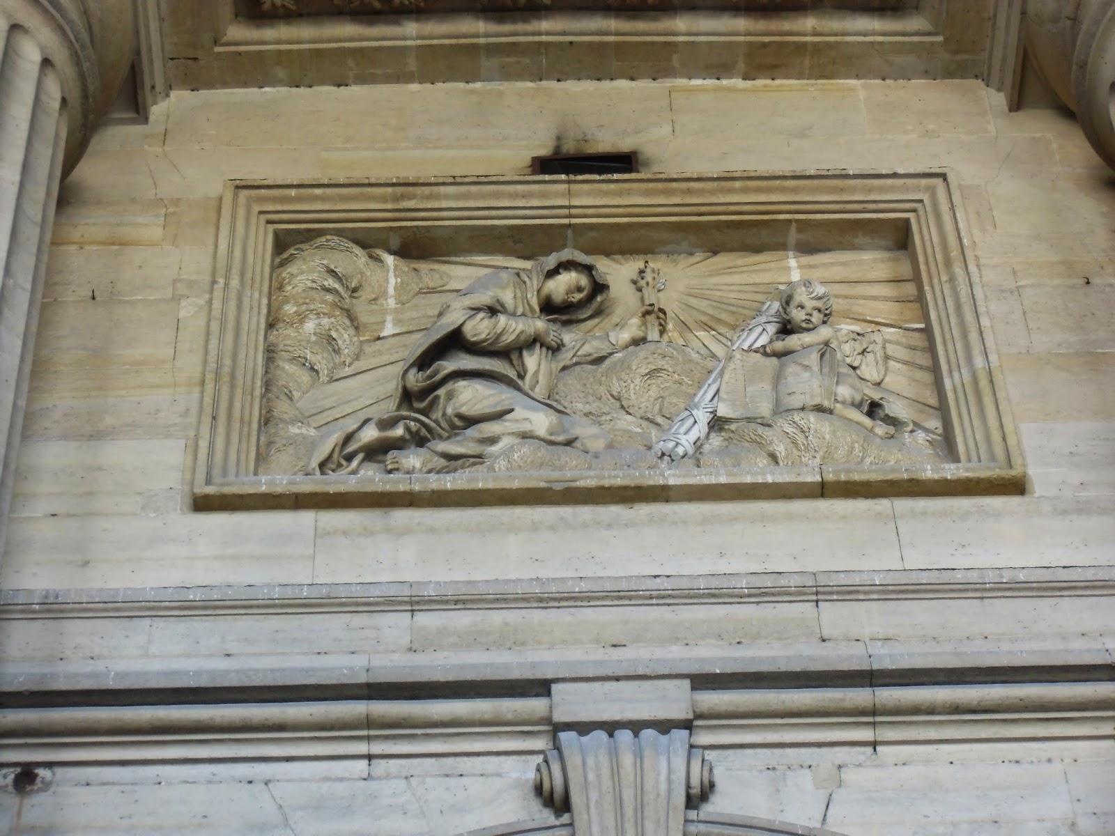 Laërte, le père d'Ulysse: PORCHE DE L'EGLISE SAINT-SULPICE - PARIS