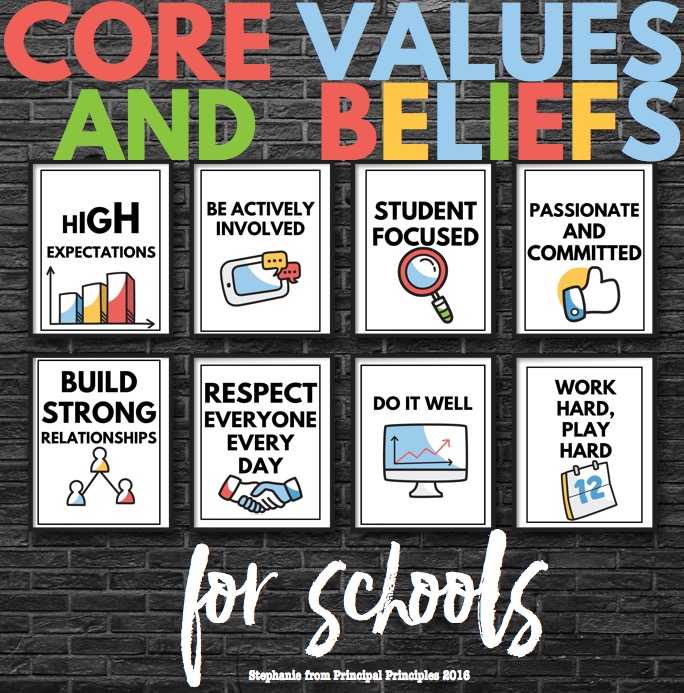 Core Values That Inspire In The School System Stephanie Mcconnell