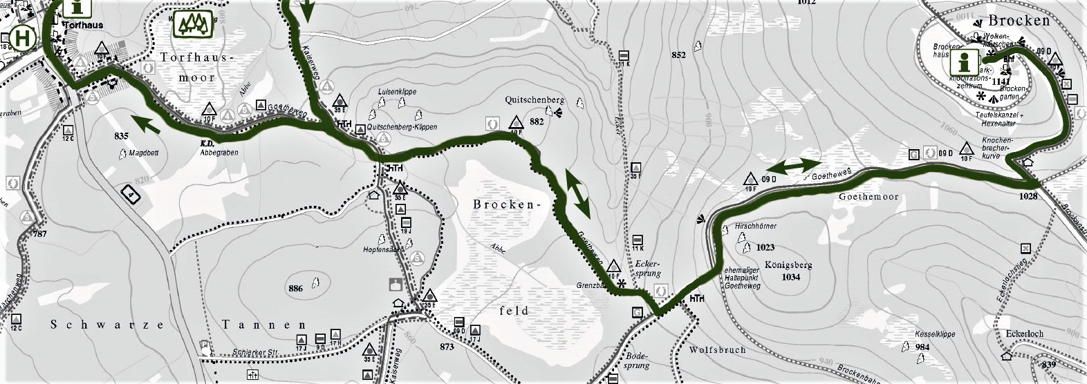 2. TEIL: GOETHE BRICHT ZUM BROCKEN AUF - SEIN GIPFELERLEBNIS 2. TEIL: GOETHE BRICHT ZUM BROCKEN AUF - SEIN GIPFELERLEBNIS