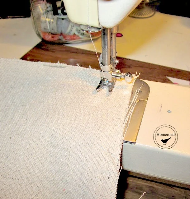 sewing fabric covers