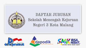 Daftar Jurusan SMK Negeri 3 Kota Malang