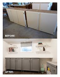 cabinet kitchen flat plain doors shaker cabinets panel upcycled diy door into plywood trim makeover update cupboard cheap simple cupboards