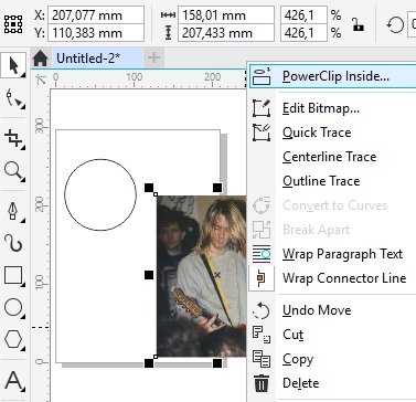 Cara memasukkan gambar ke dalam Object (Corel Draw) - kamargrafis