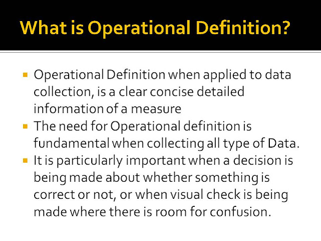 Operational Definition in Research Methodology and its use - Health ...