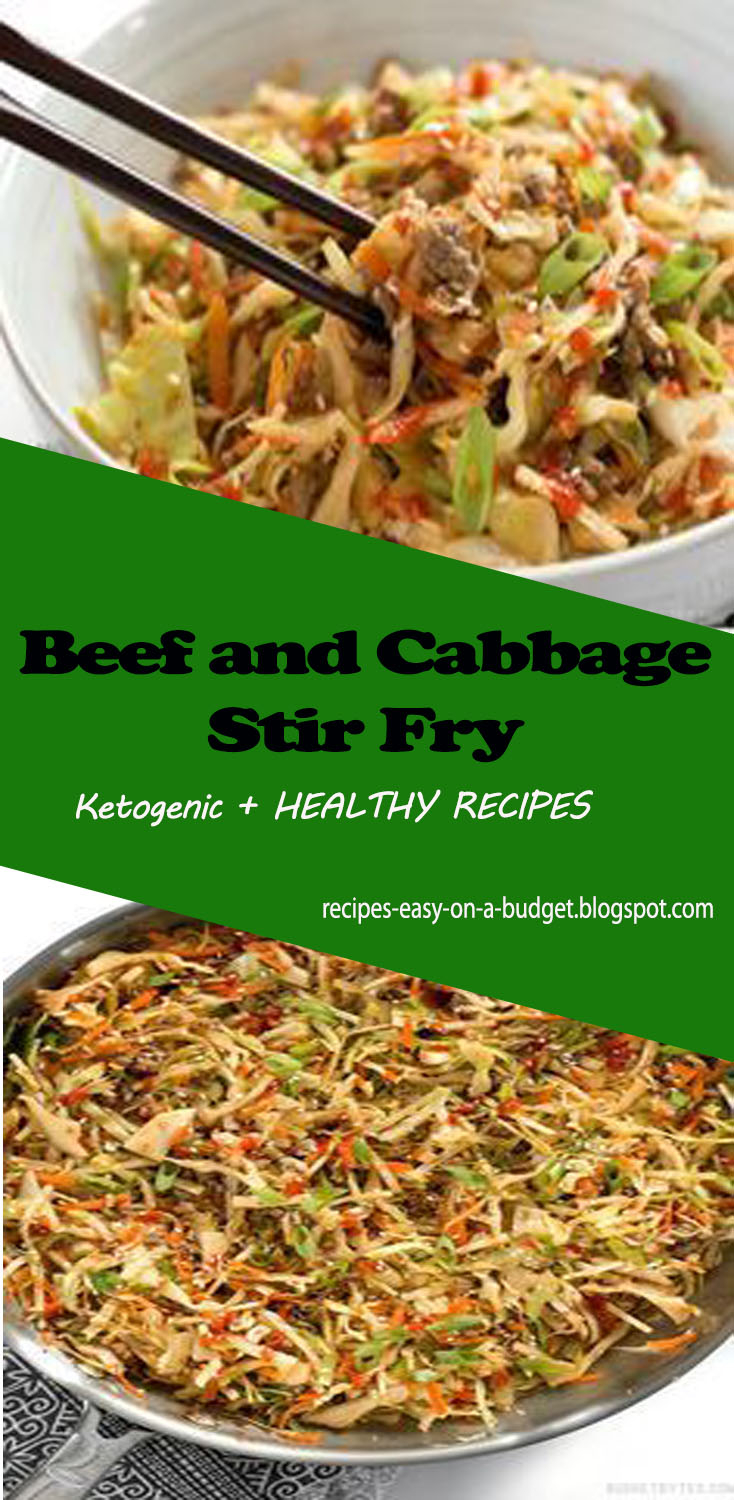 Beef and Cabbage Stir Fry - recipes easy on a budget
