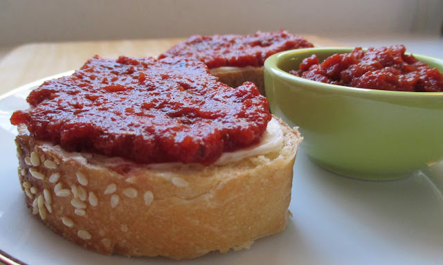 Tomato Jam on Toast