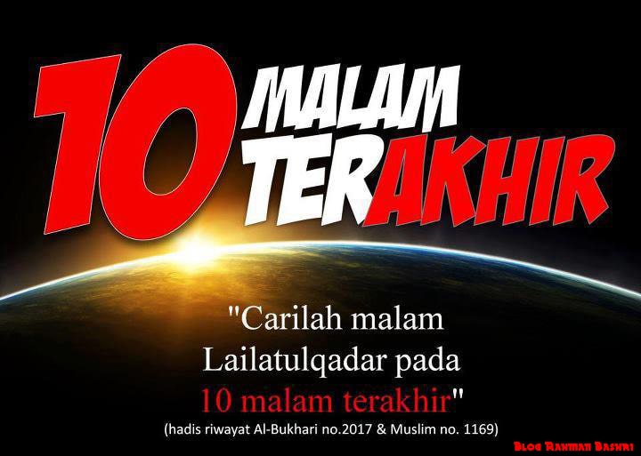 Malam terakhir 10 doa Doa Rasulullah