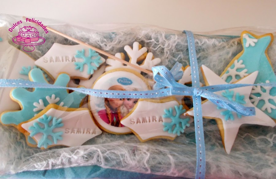 Galletas Frozen fondant