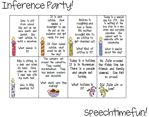 Inference Party!