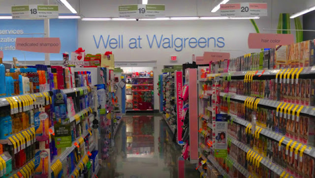 Compras nas farmácias Walgreens na Califórnia