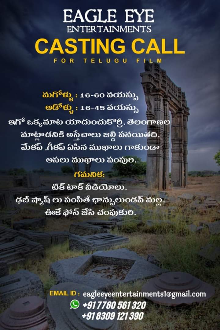 zee telugu serials acting chance zee telugu serials acting chance