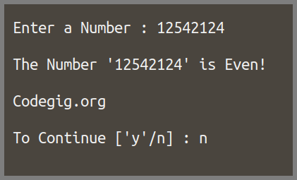 Python - WAP to Print Odd or Even of a Number in Python - 03 - CodeGig ...