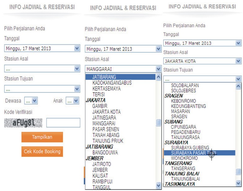 Langkah Pemesanan Tiket Kereta Api Online | BaSawa