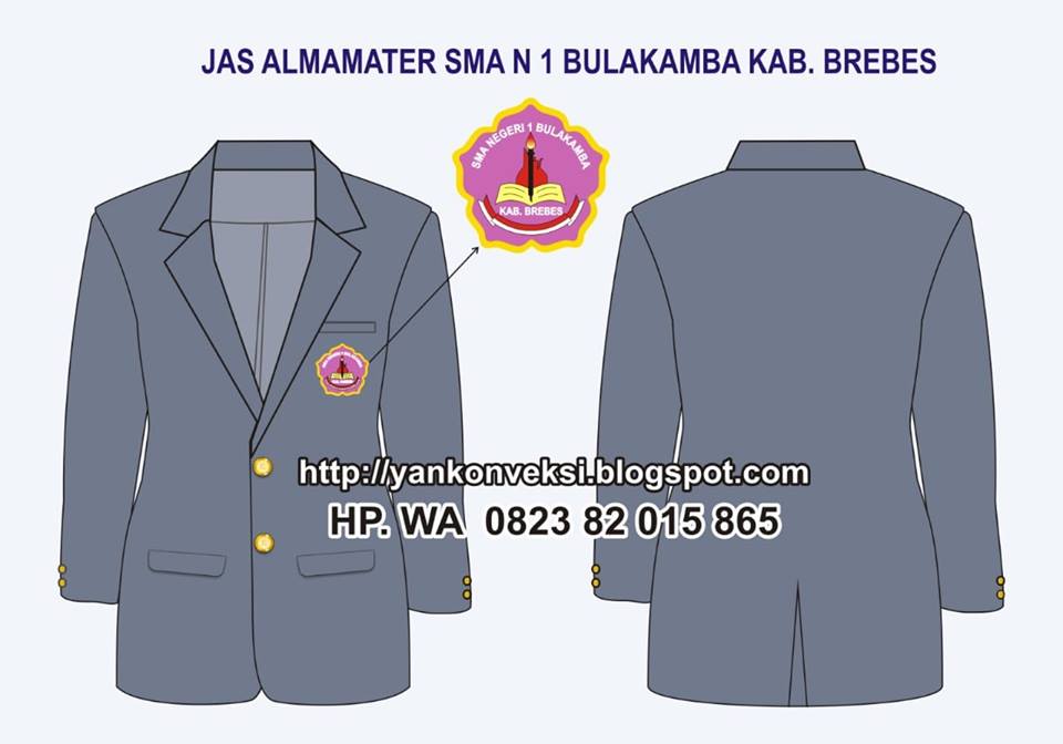 JAKET ALMAMATER OSIS