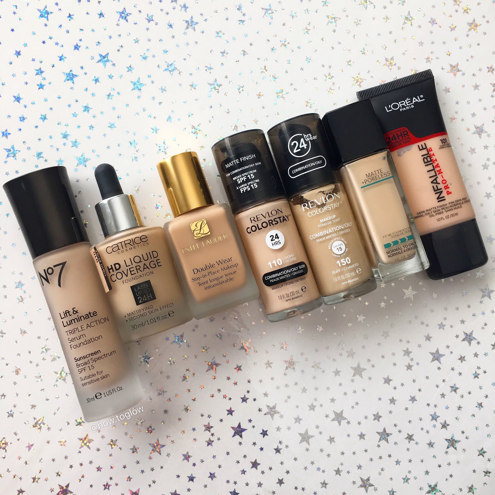 How To Glow Foundations For Oily Skin Estee Lauder, Catrice