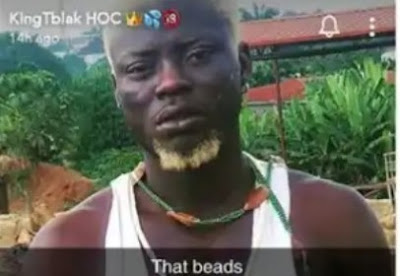 Kingtblakhoc Arrested For Using Ifa Worshippers’ Bead To Act Porn Movie