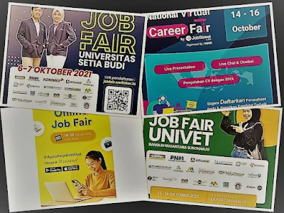 Jadwal Job Fair Lengkap di Bulan Oktober 2021
